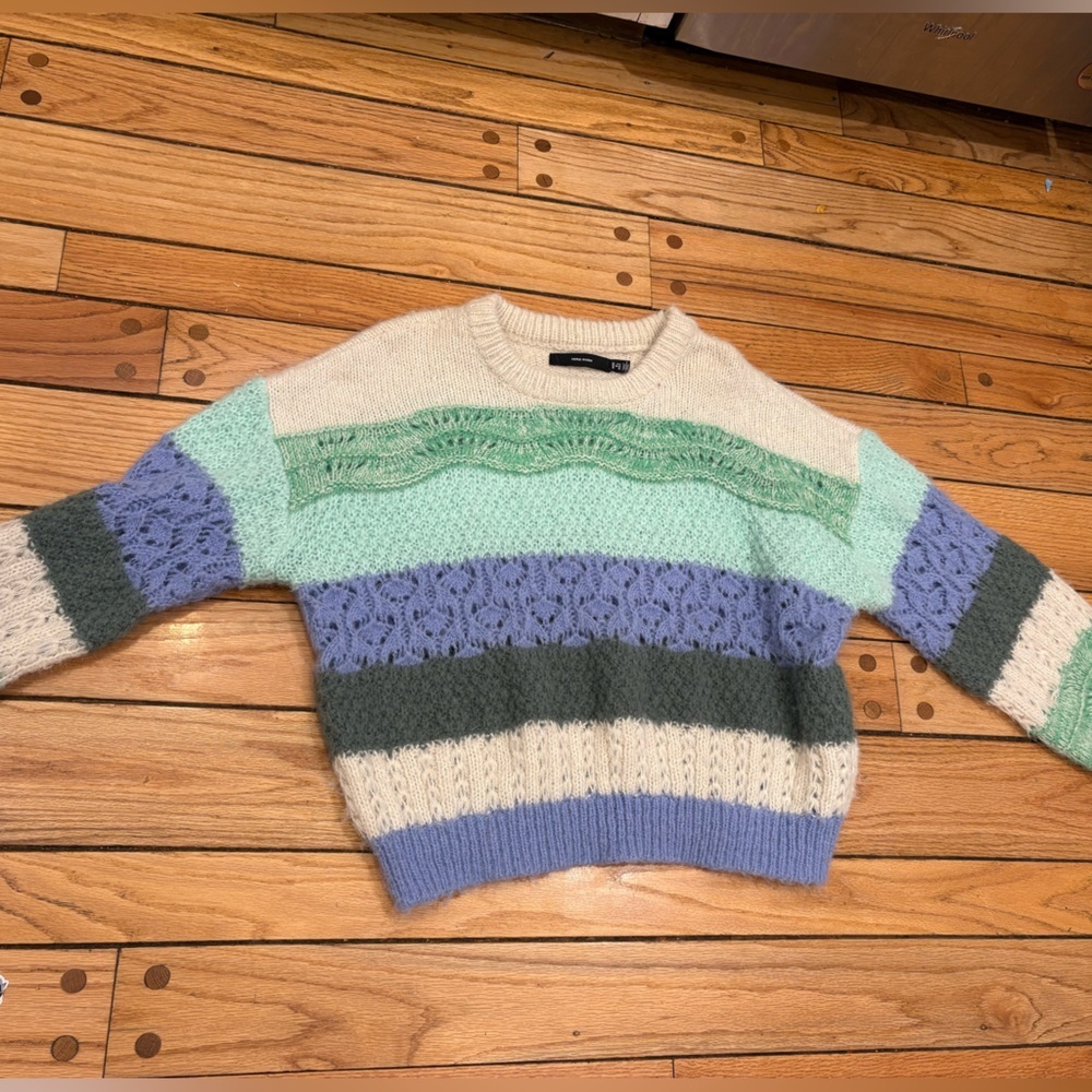 Vero Moda Multicolor Striped Cozy Knit Sweater XXL